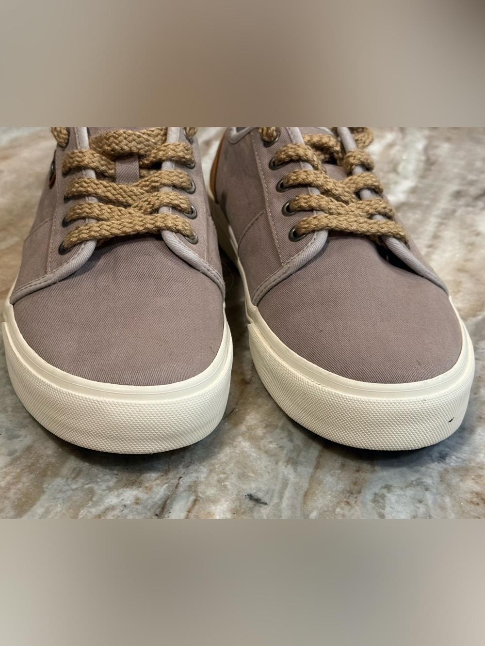 Women’s TAOS Super Soul sneakers- grey/whiskey. Size 7.5 - Picture 5 of 9